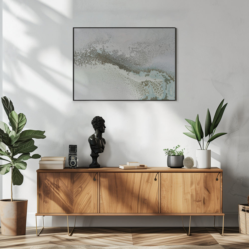 Minimalistische Kunst – Flachpass | Poster
