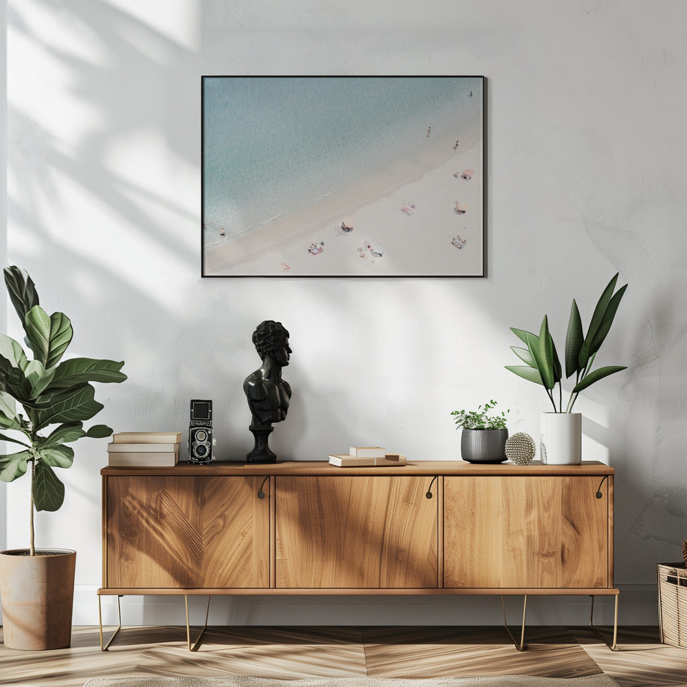Aerial beach view | Poster