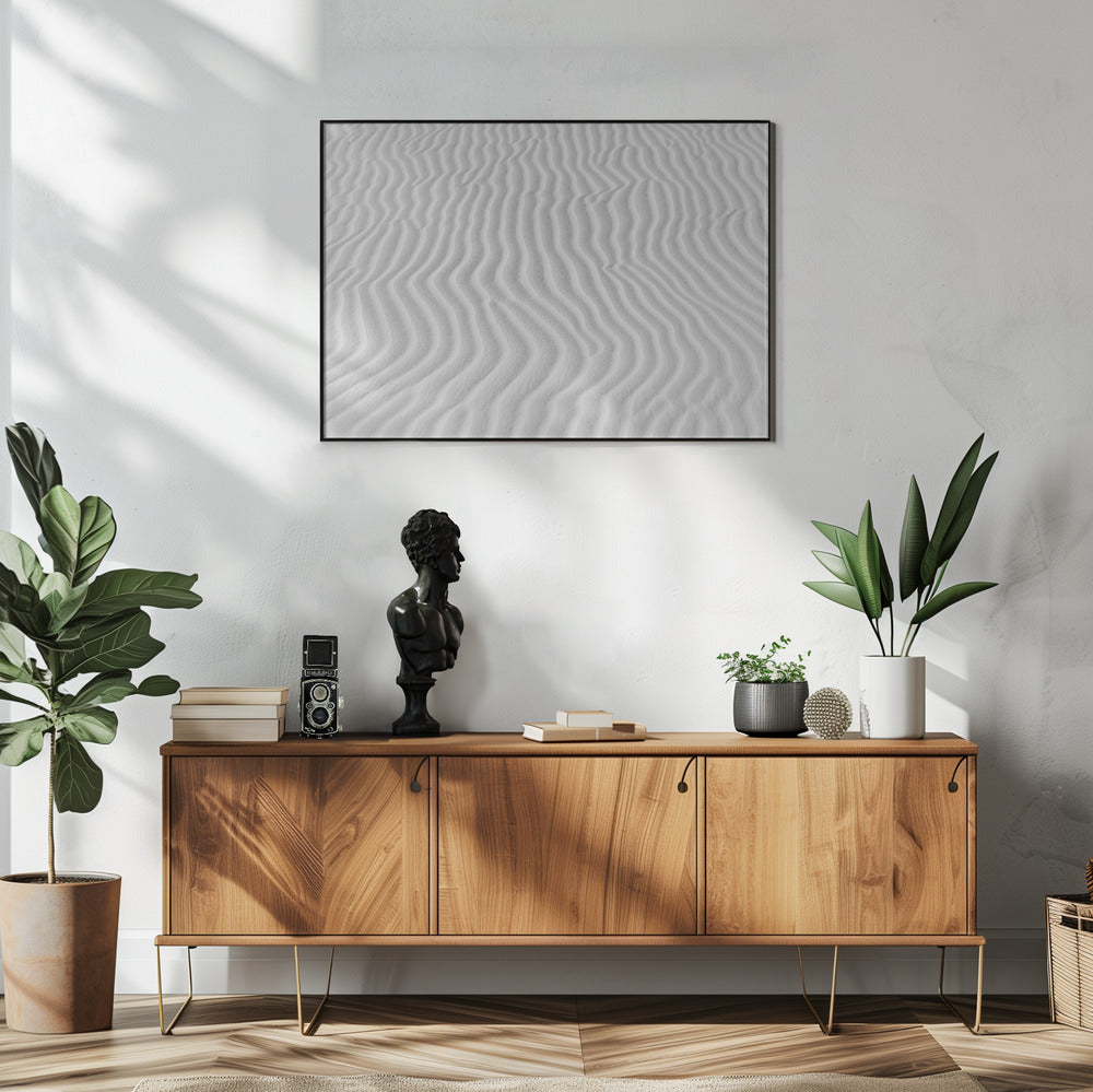 Minimalistische Sanddüne 2 | Poster
