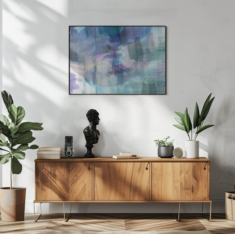 Aquarelle Blues 1 | Poster