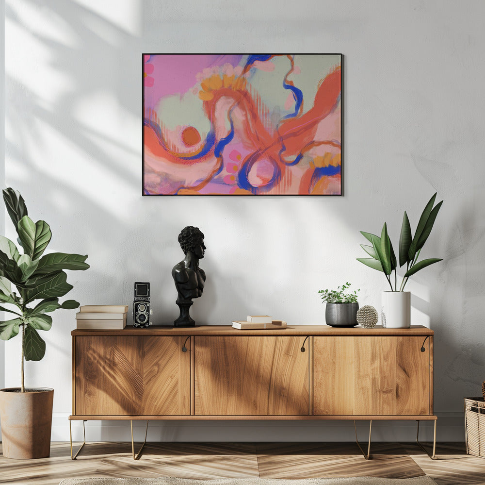 Wunderliche Wellenlandschaft | Poster