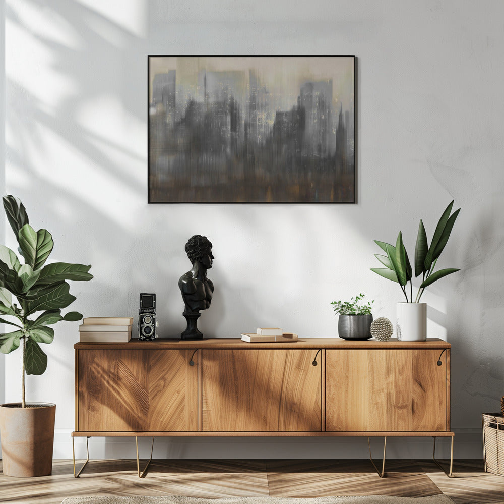 Nachthimmelstadt | Poster