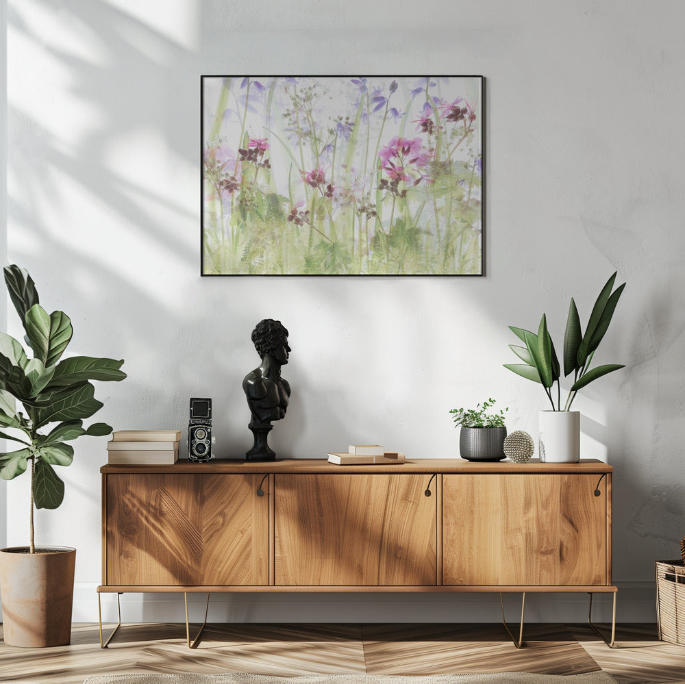 Zwischen den Gräsern | Poster