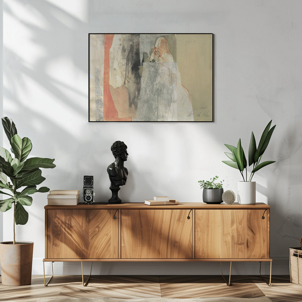 Geflüsterte Farbtöne | Poster
