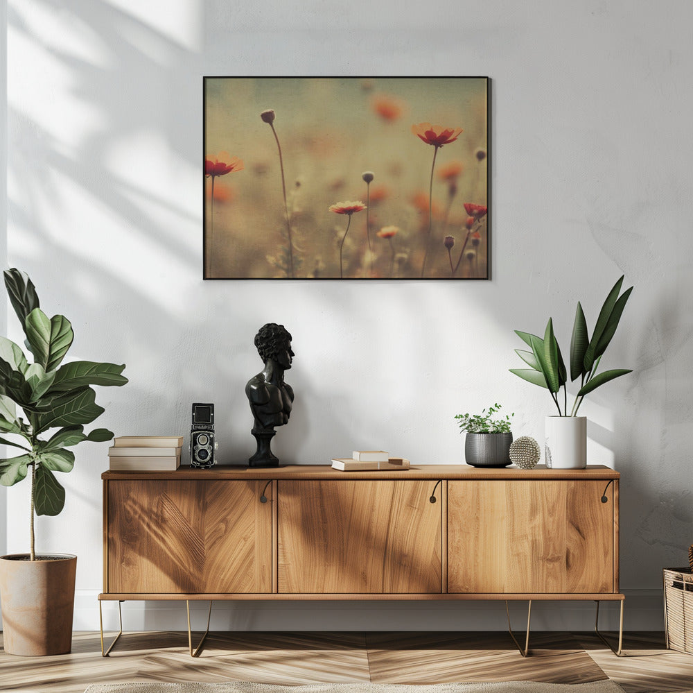 Flüsternde Mohnblumen | Poster