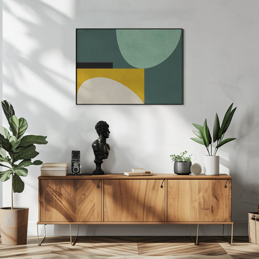 Rainbow Plus Shapes1 | Poster