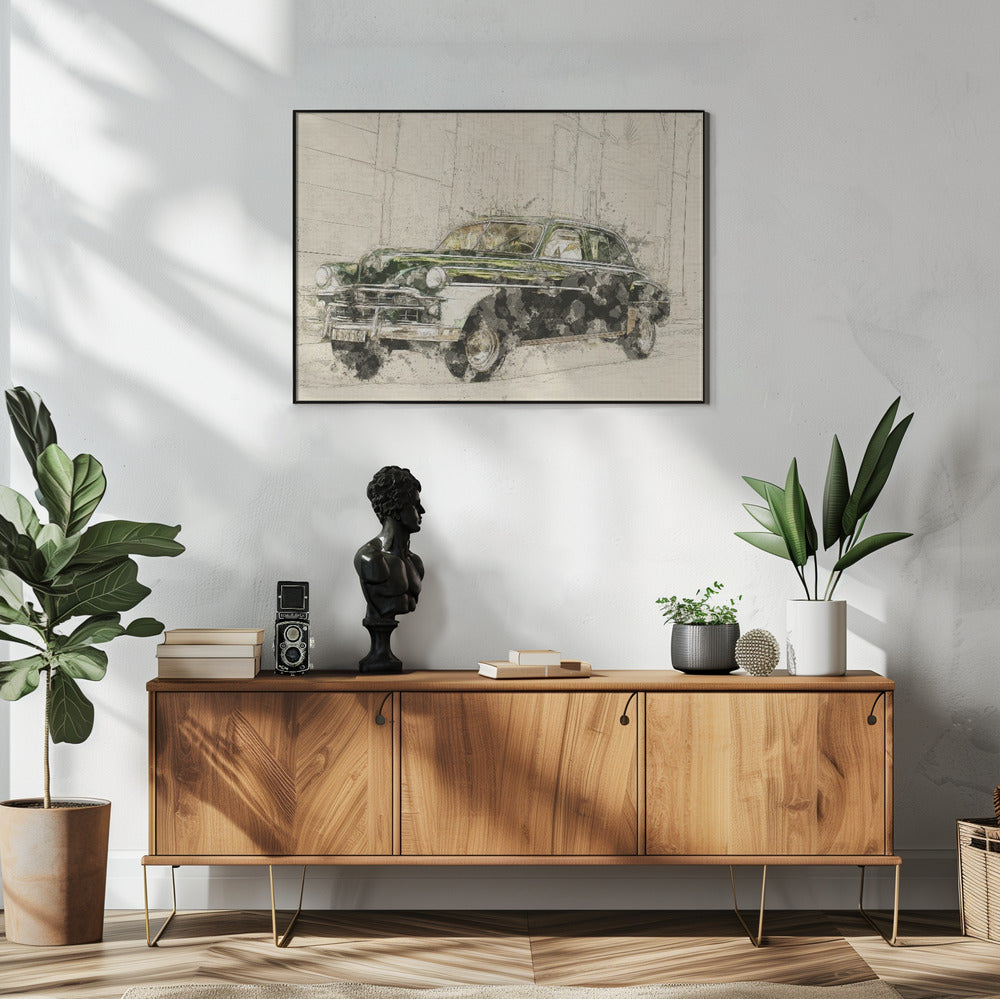 Retro Car | Poster