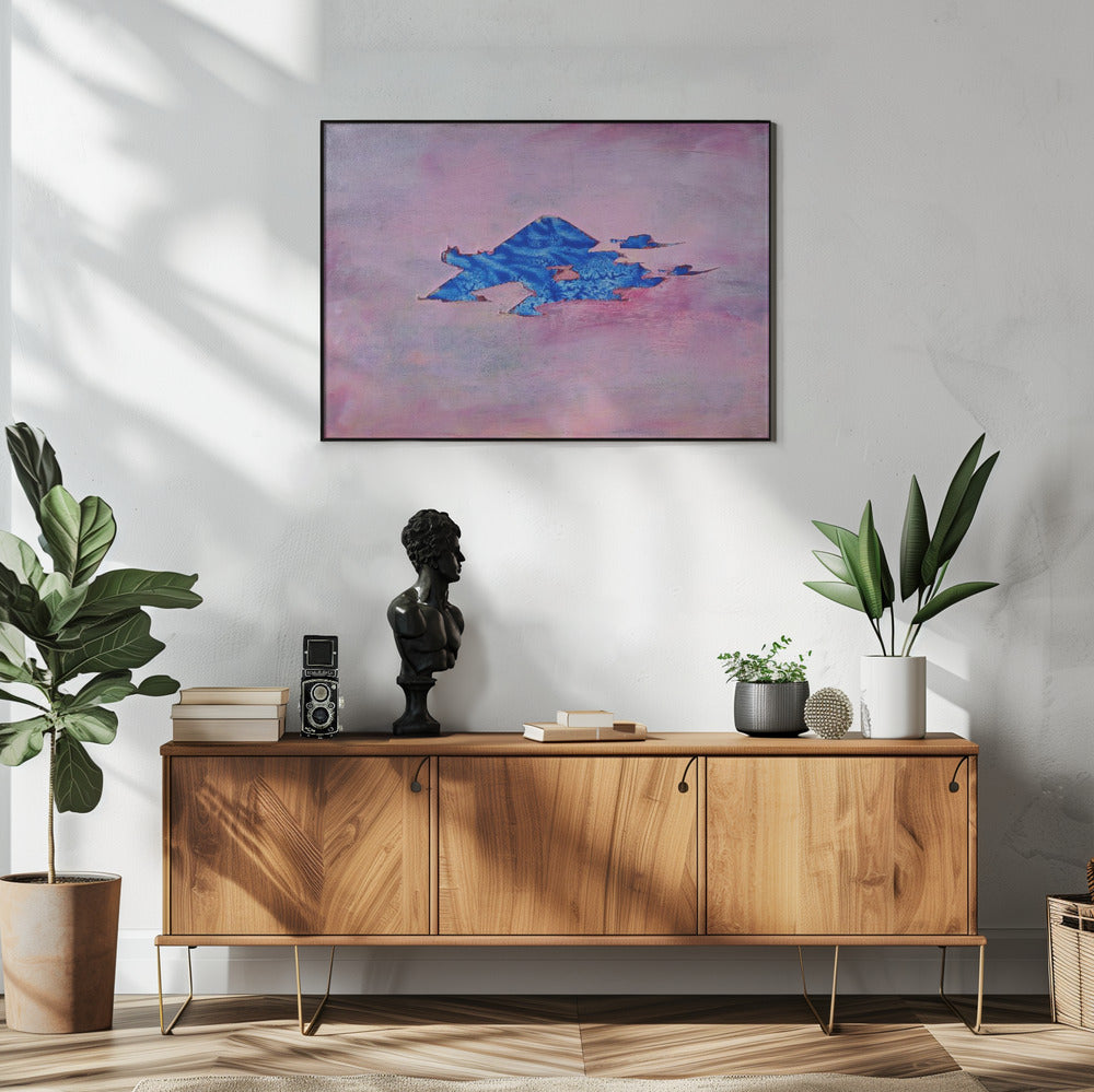 UAP, Blue, Pink Sky | Poster