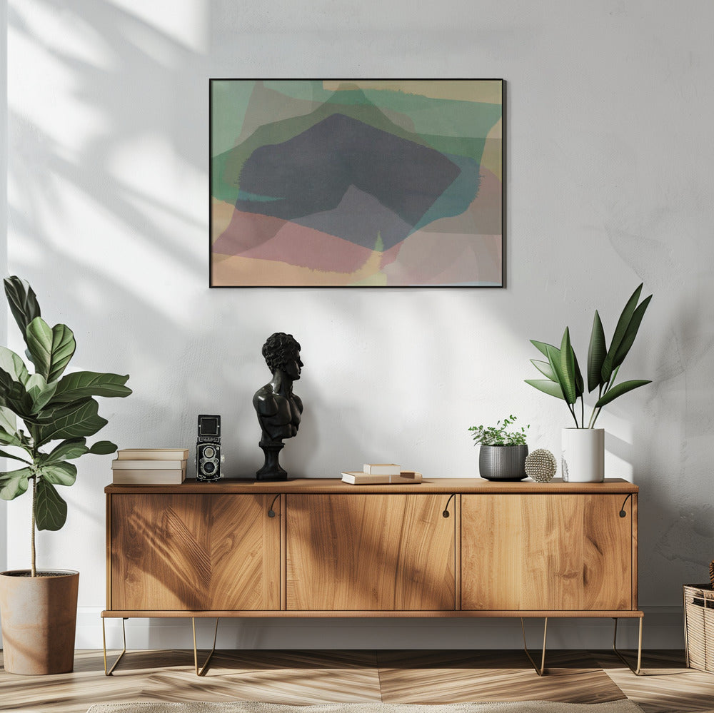 Abstrakte Landschaft 6 | Poster