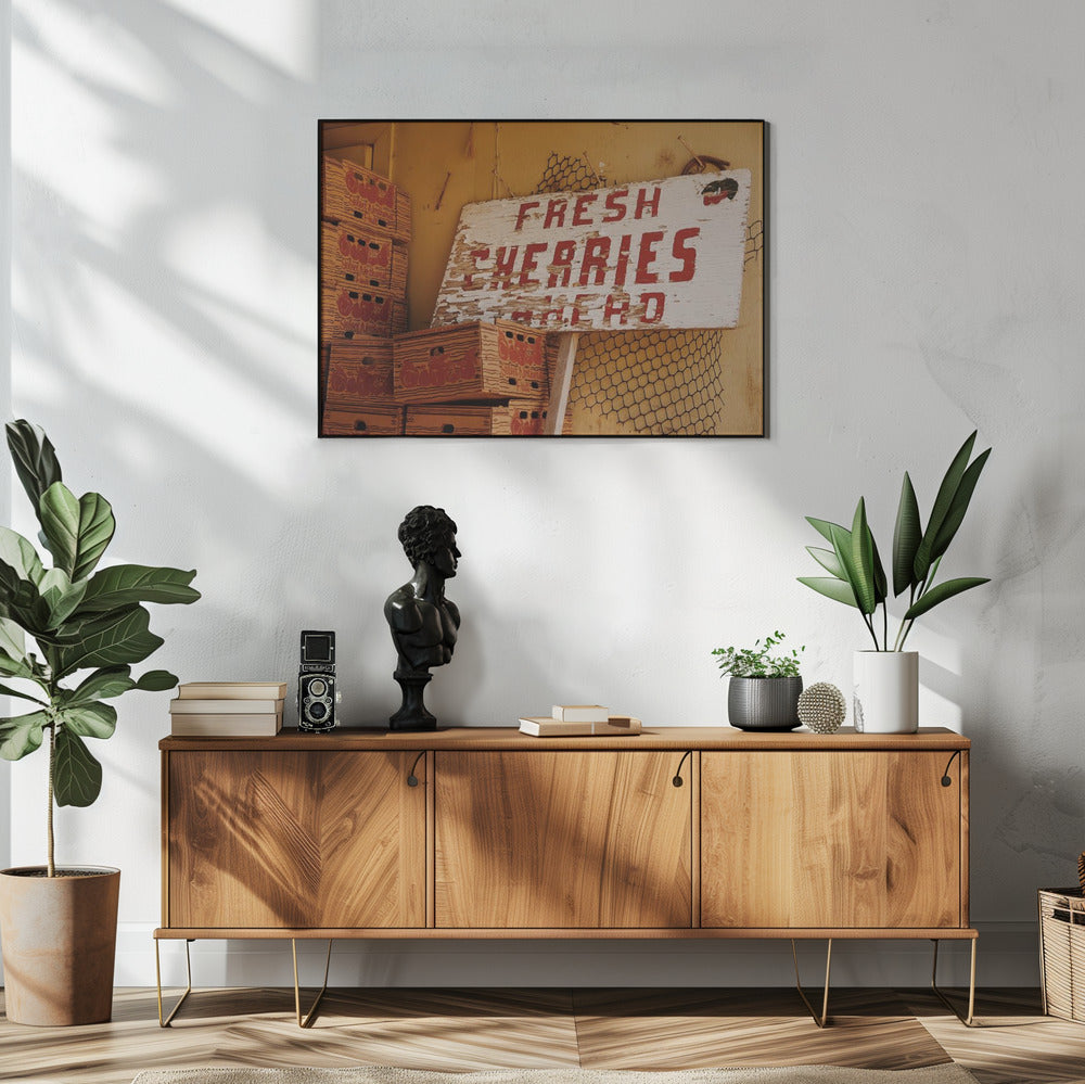 Frische Kirschen voraus | Poster