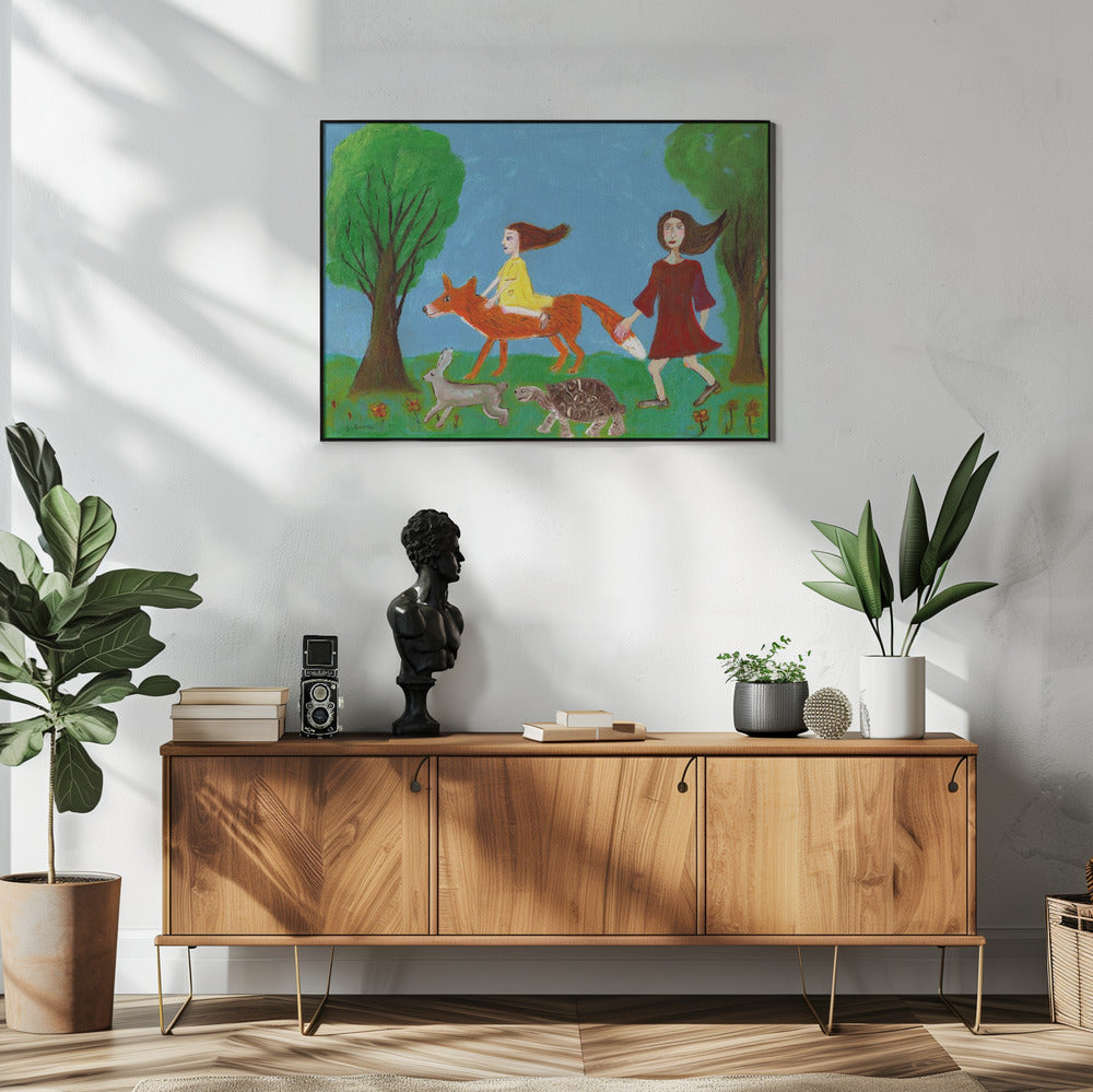 Spaziergang im Wald | Poster