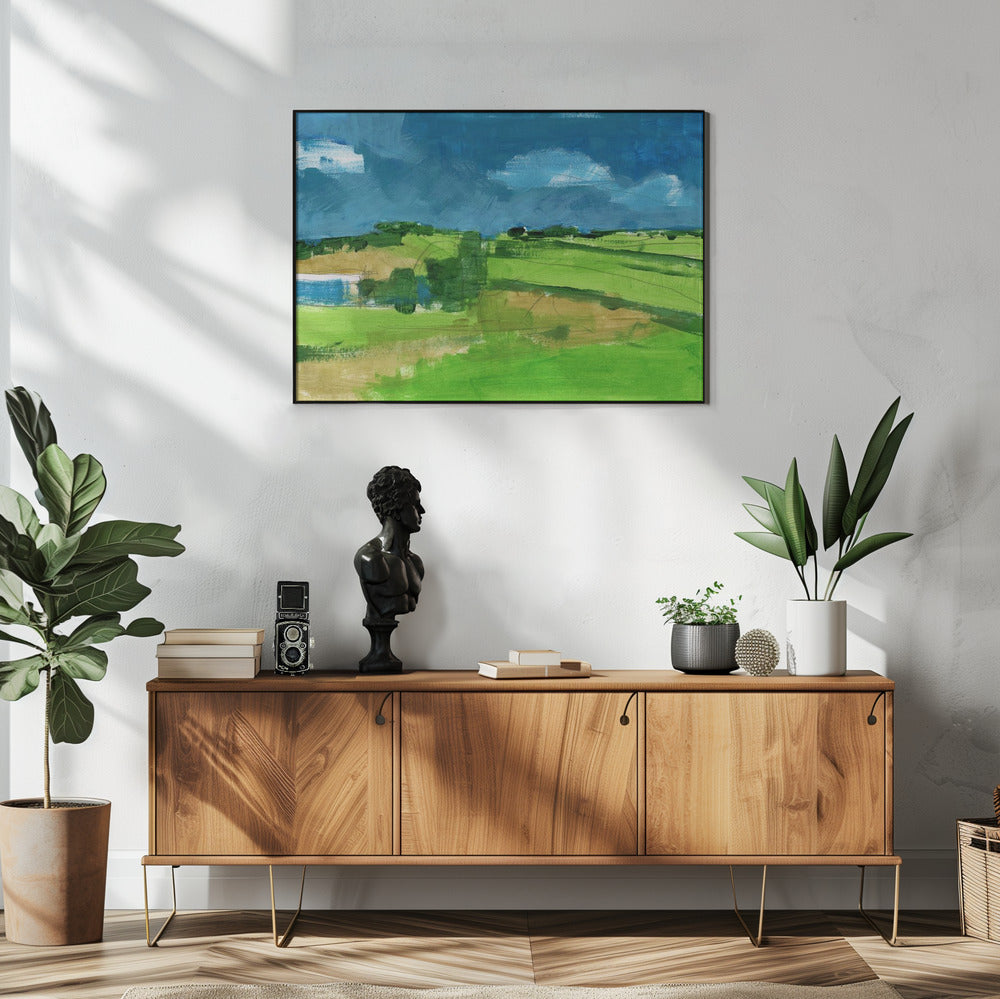 Landlandschaft 4 | Poster