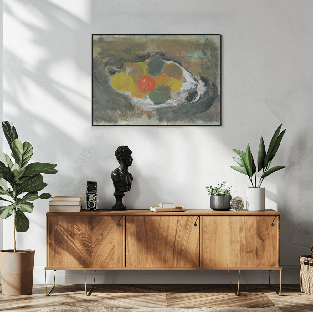 Agrumi su un piatto Nr. 1 | Poster