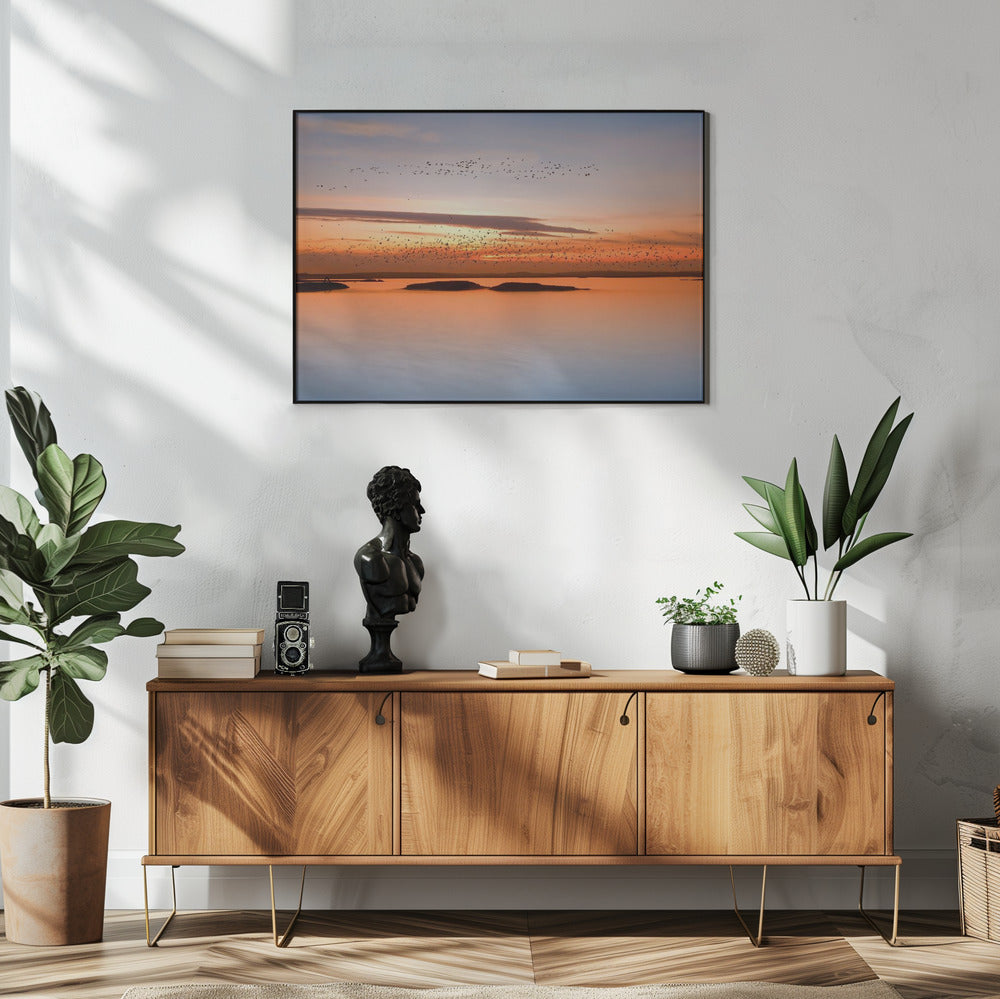 by sunset | Poster