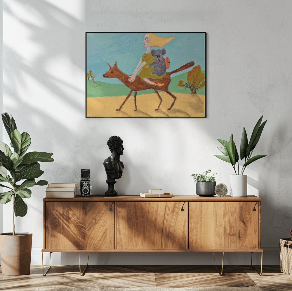 Off on an adventure. | Poster