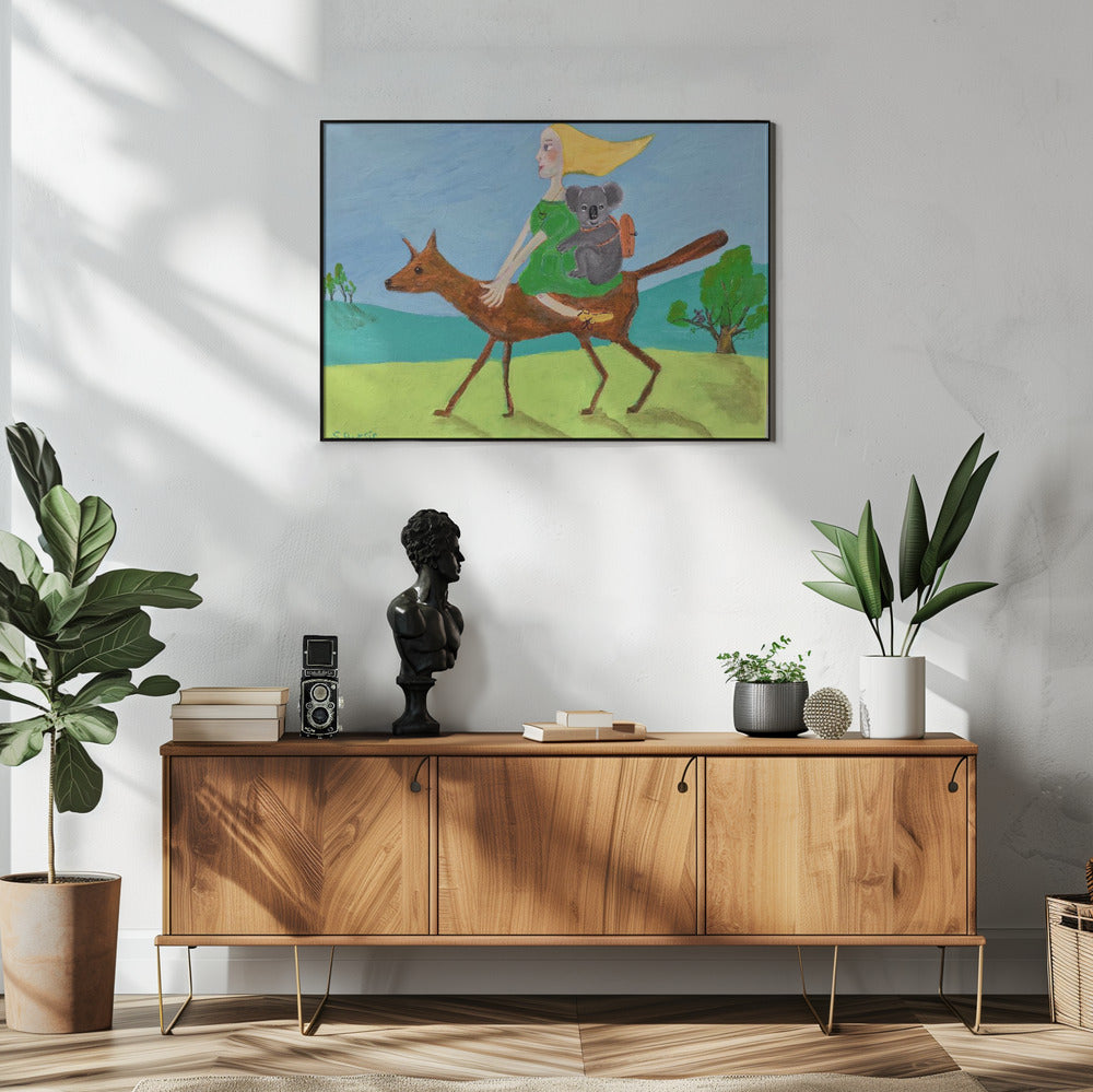 Off on an adventure. | Poster