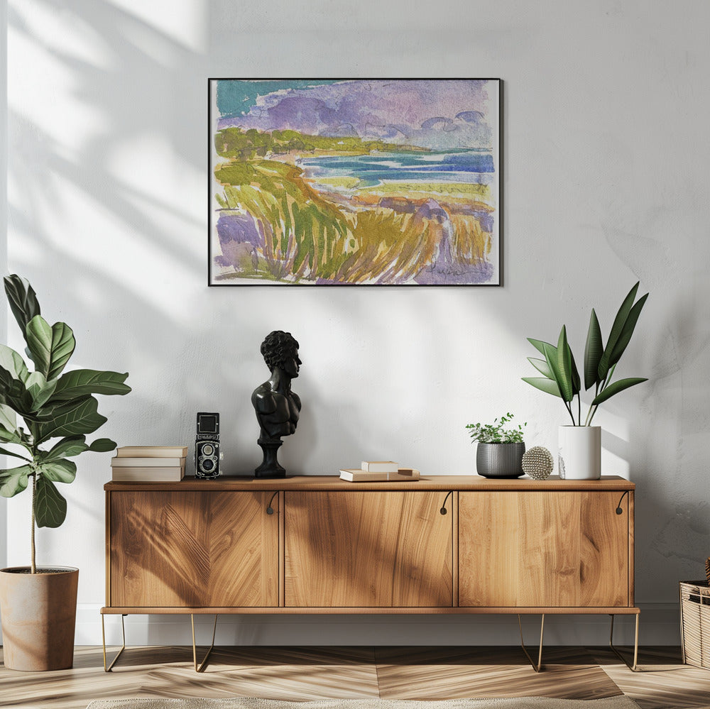 Blauer Himmel Gelassenheit | Poster