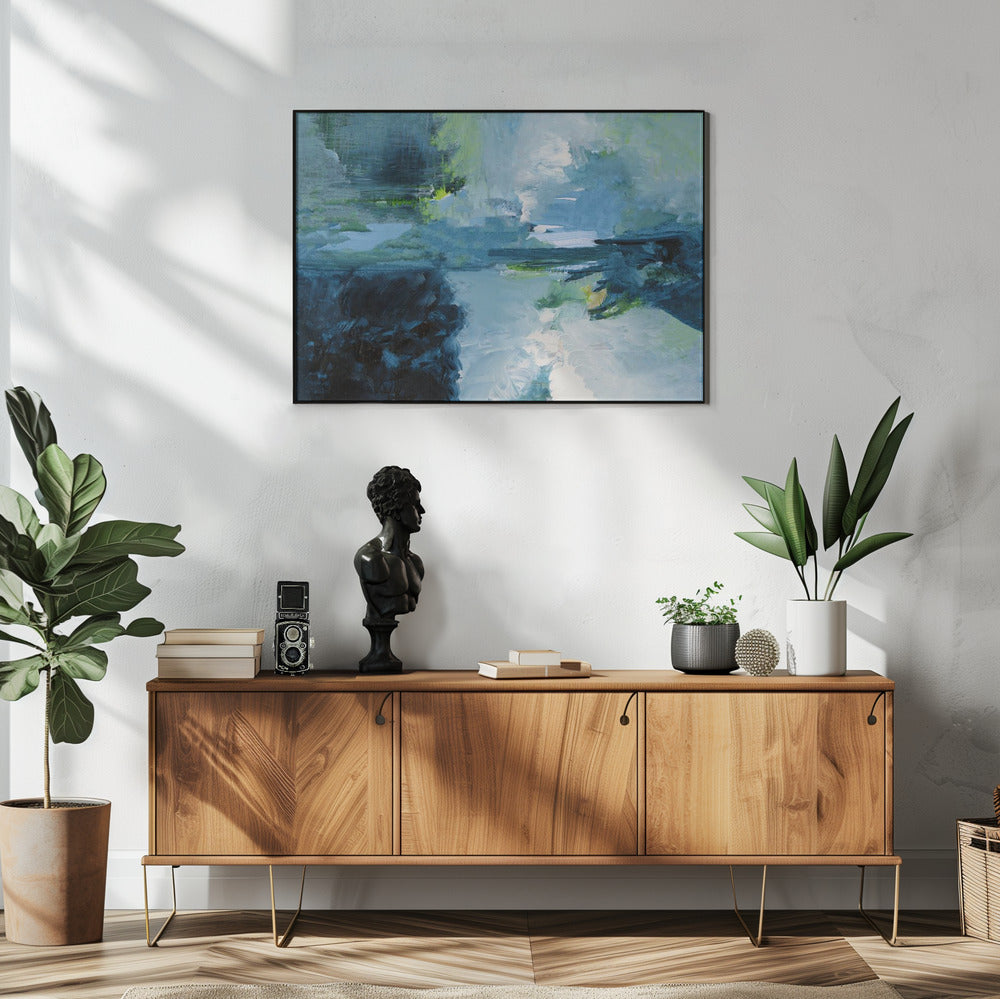 Eine ruhige Reflexionslandschaft 1 | Poster