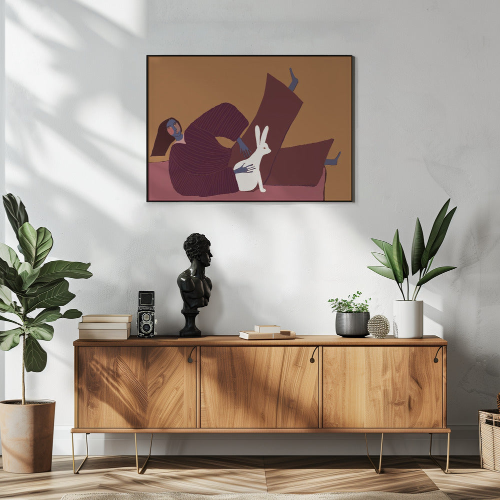 Rabbit lover | Poster