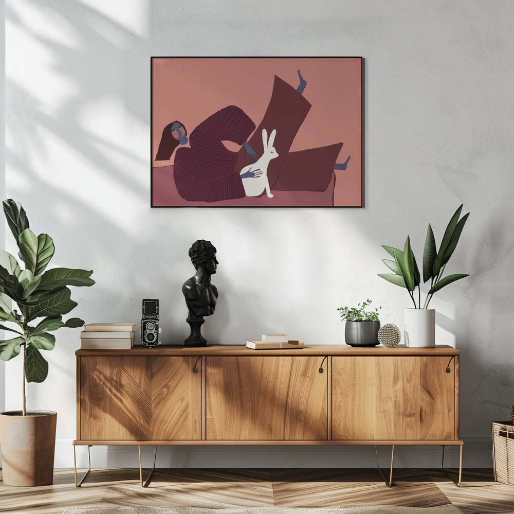 Rabbit lover | Poster