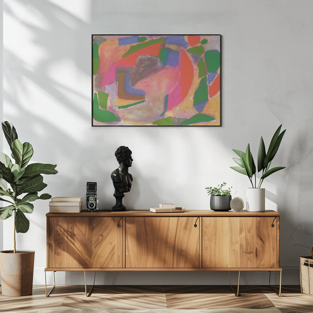 Aquarell & Pastell Abstrakt | Poster