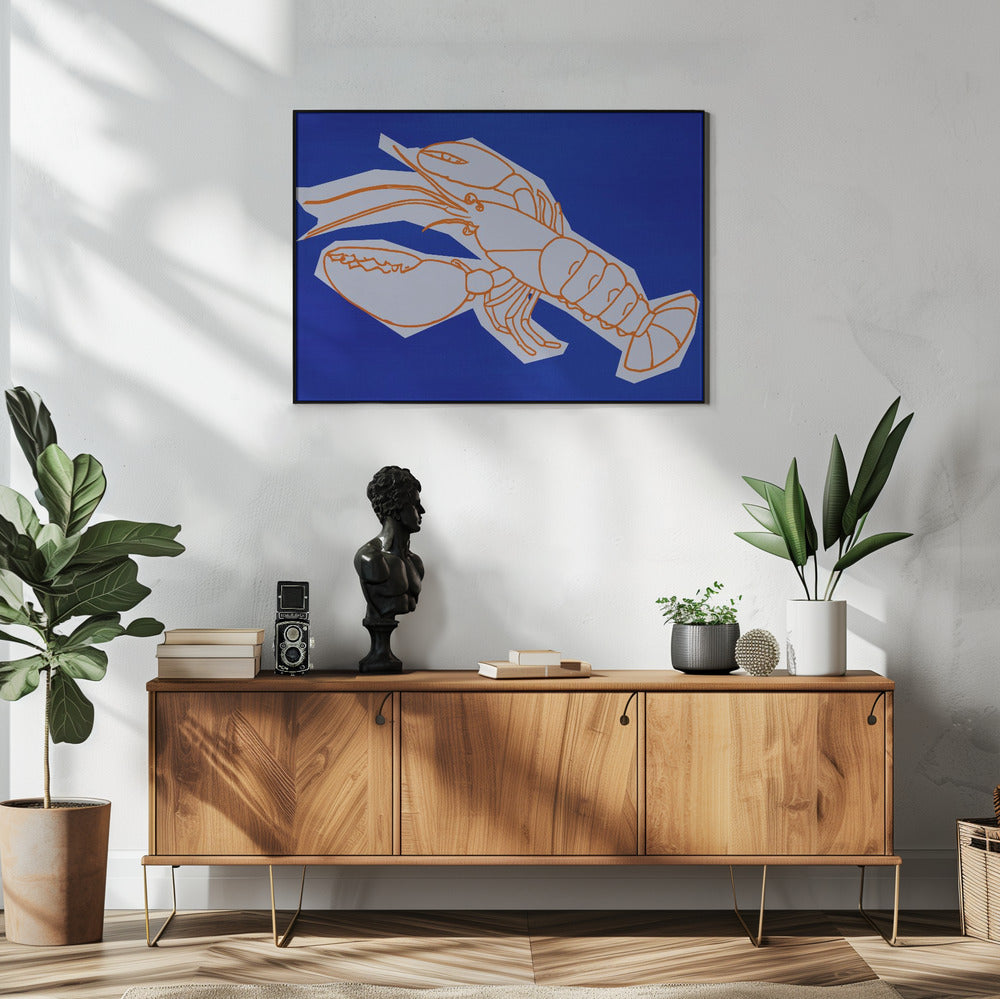 Hummer in Reihen | Poster