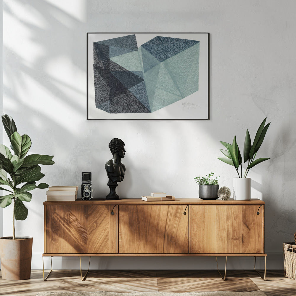 Polygonale Form III. | Poster
