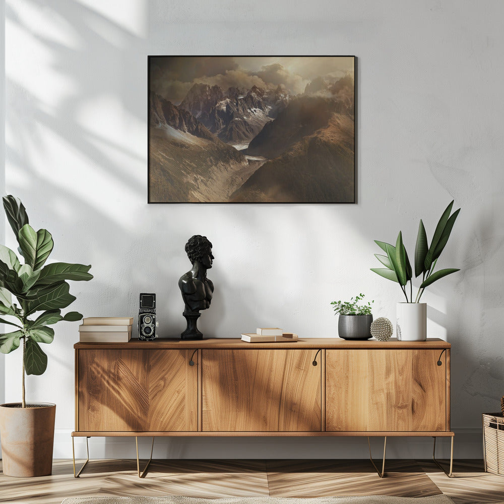 Mont Blanc Massiv | Poster