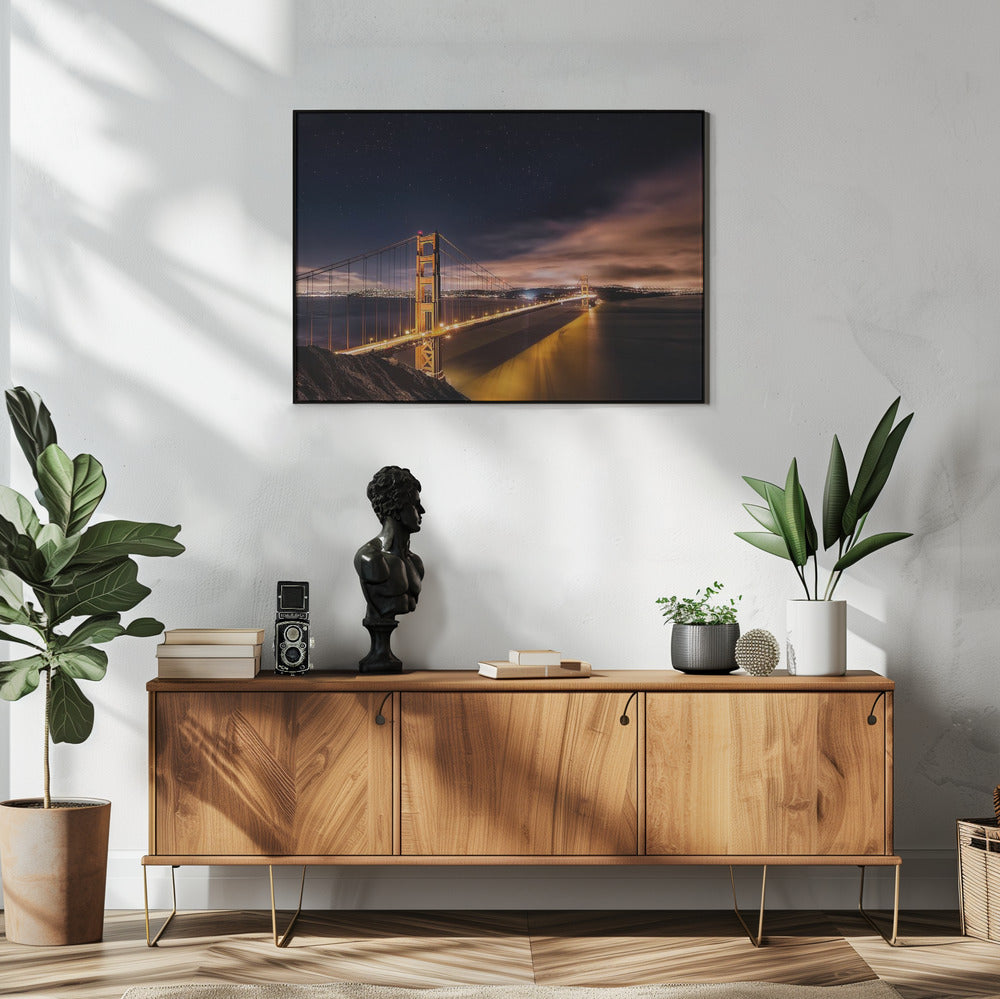 Golden Gate to Stars | Poster