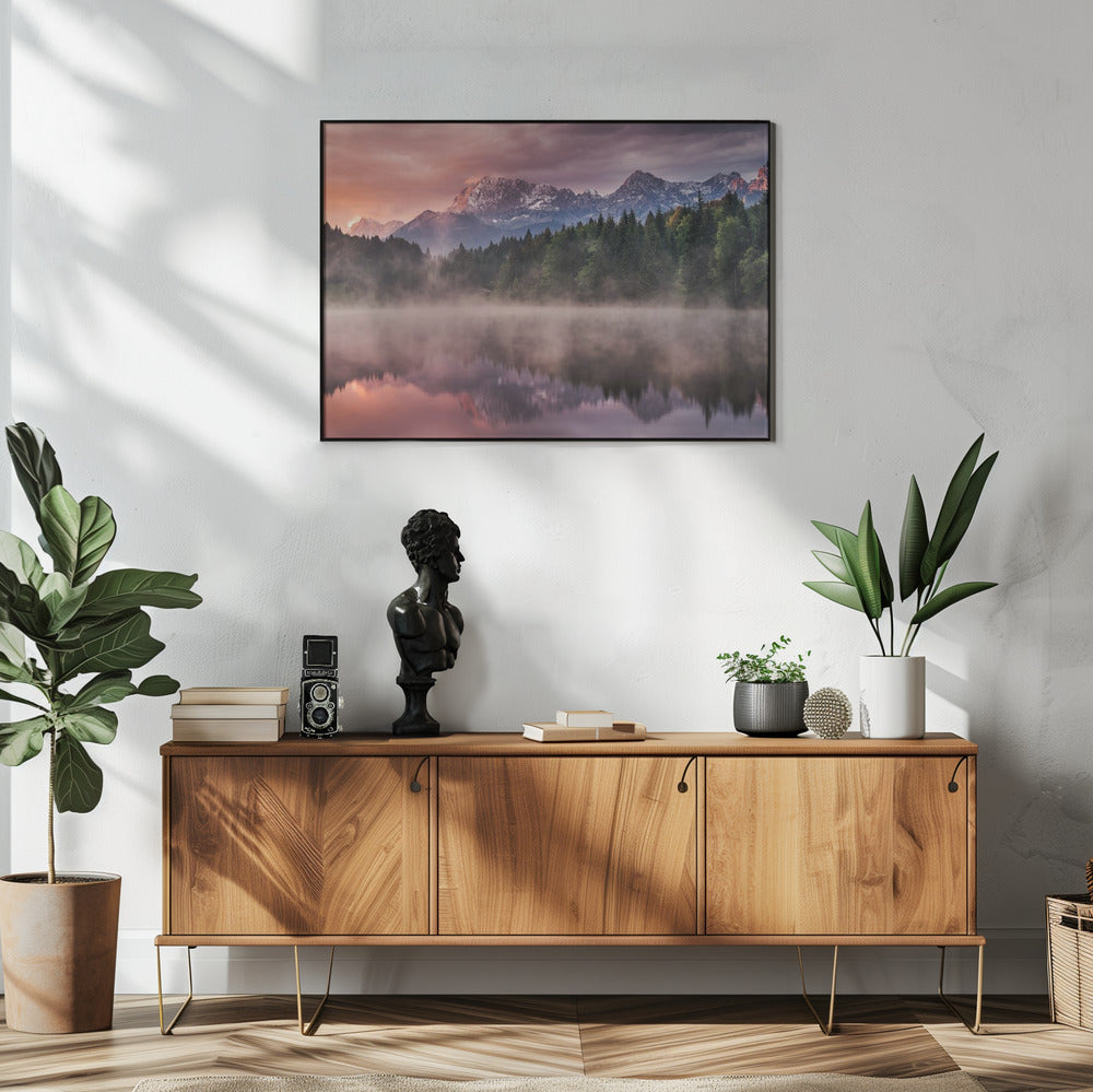 Sonnenaufgang am See | Poster