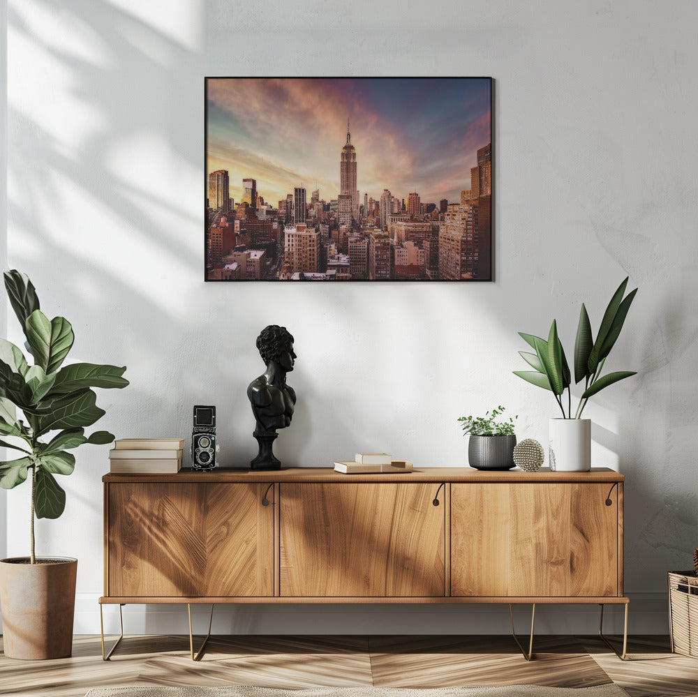 Sonnenuntergang in Midtown | Poster