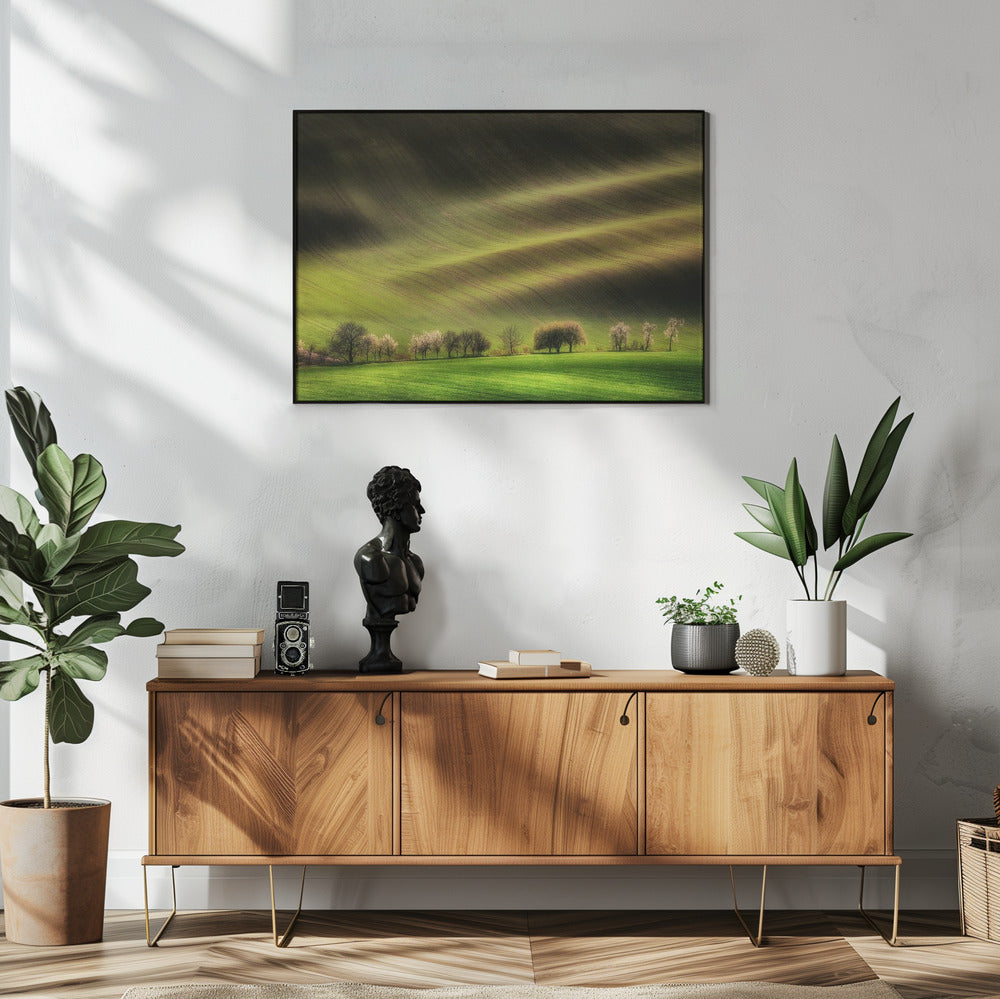 Mährische Felder | Poster