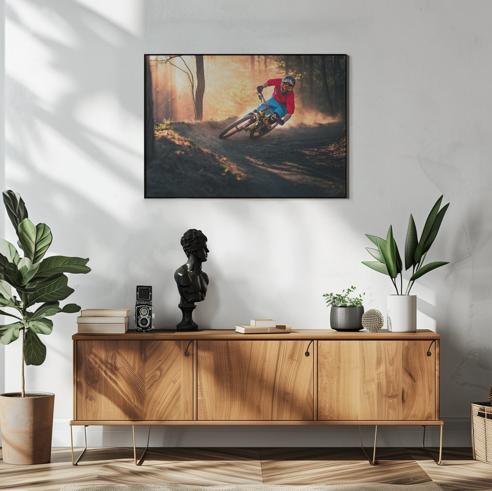 Goldene Bermed-Ecke | Poster