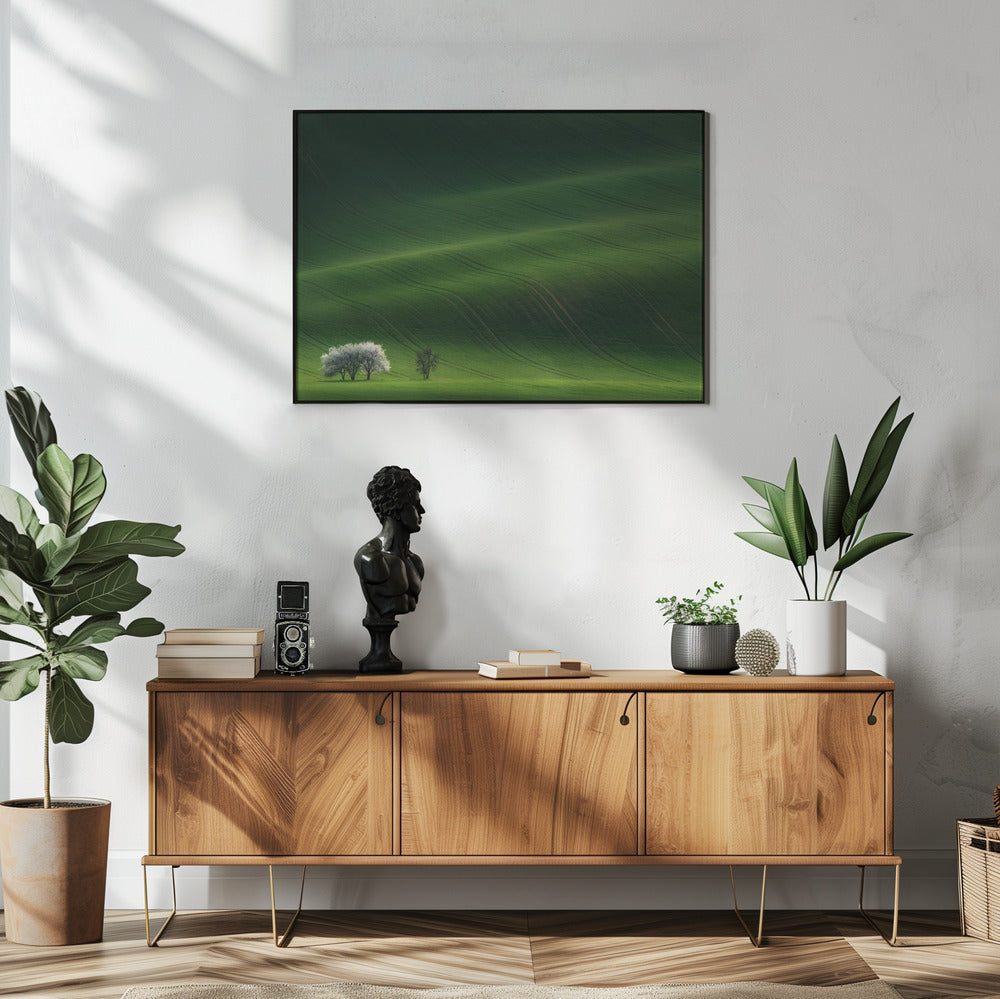 Damen in Weiß | Poster