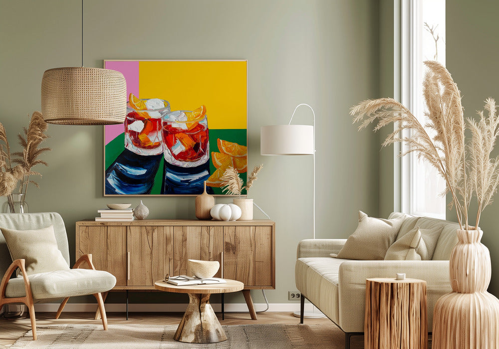 Negronis No1 | Leinwand