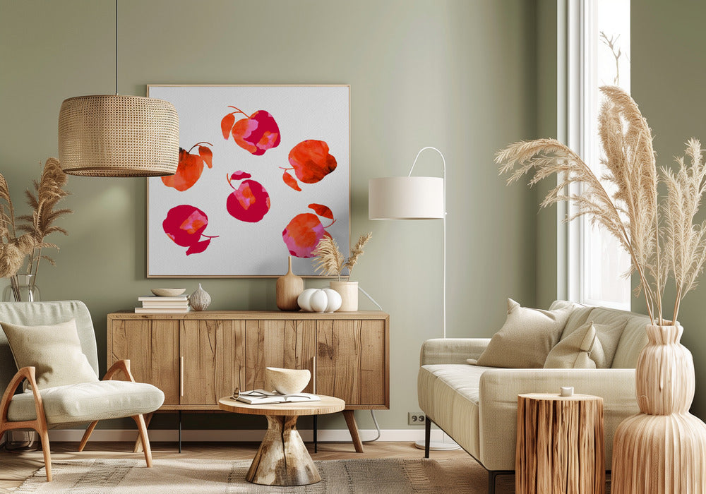 Apple Chiffon Pink Orange | Canvas