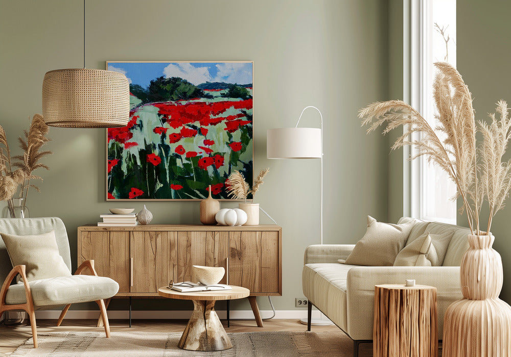 Mohnblumen | Leinwand