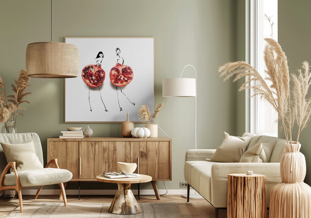 Pom Duo | Canvas