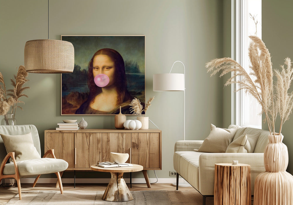 Mona Lisa Kaugummi | Leinwand