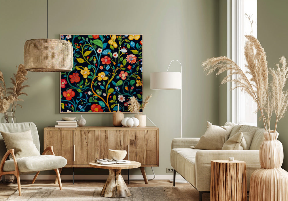 Blüten in voller Blüte | Leinwand