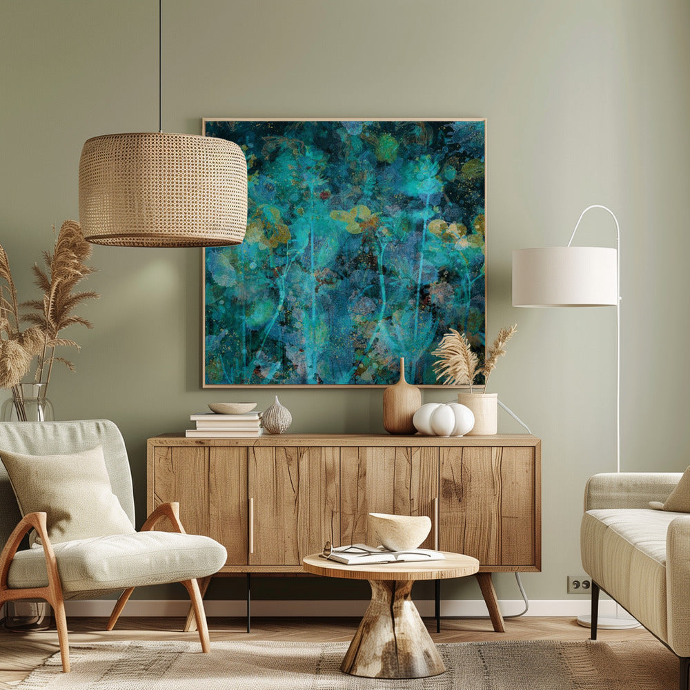 Malerische Blumen | Leinwand