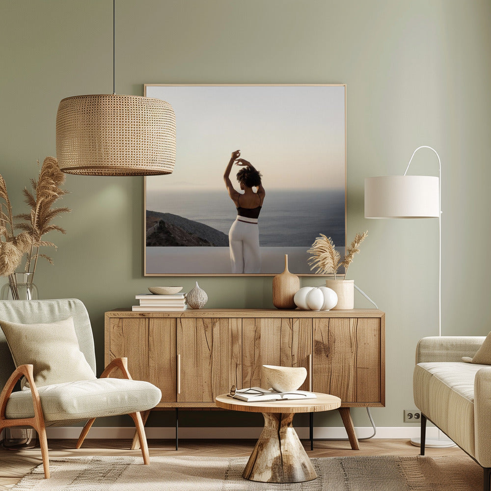 Posieren am Meer | Leinwand