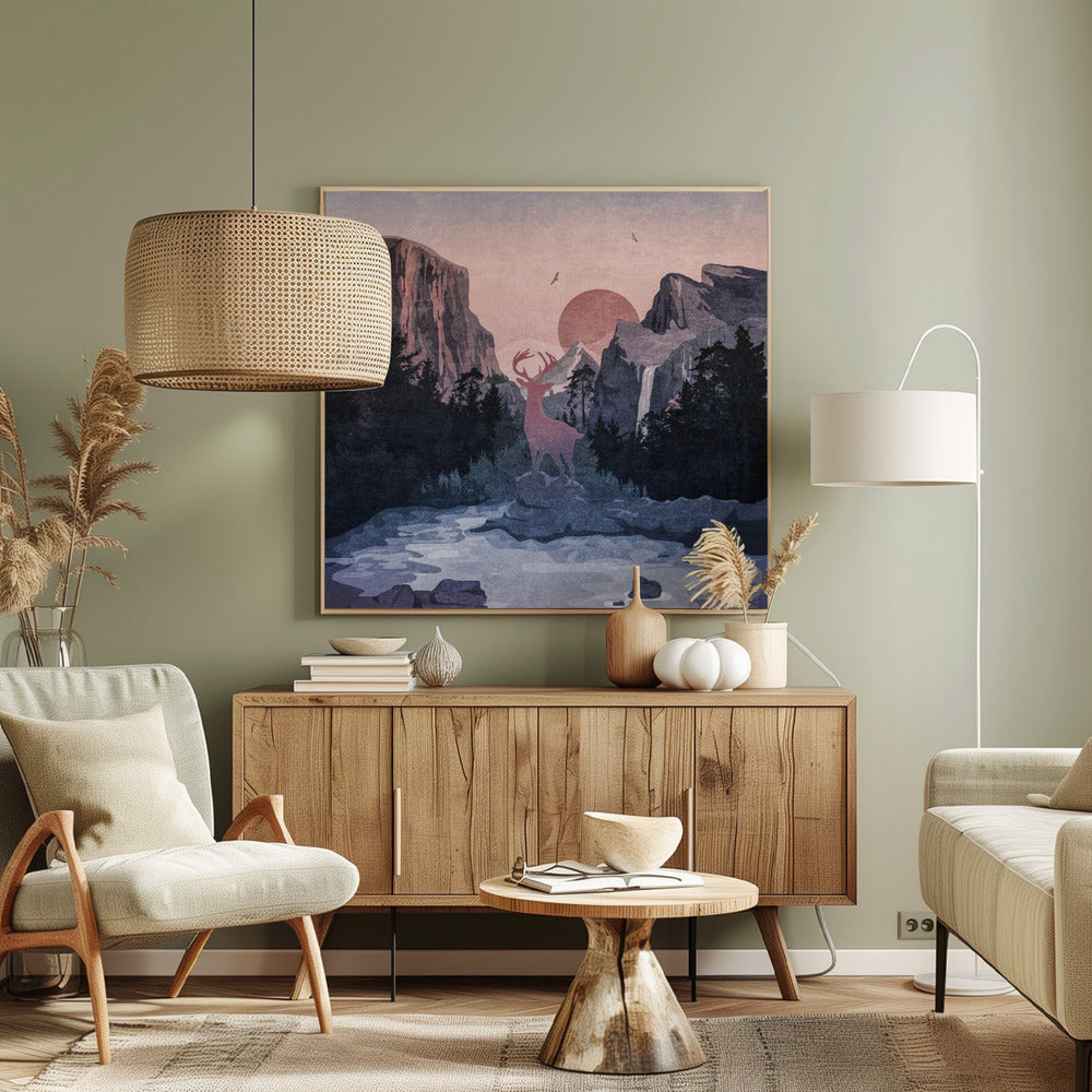 Majestätische Morgendämmerung | Leinwand