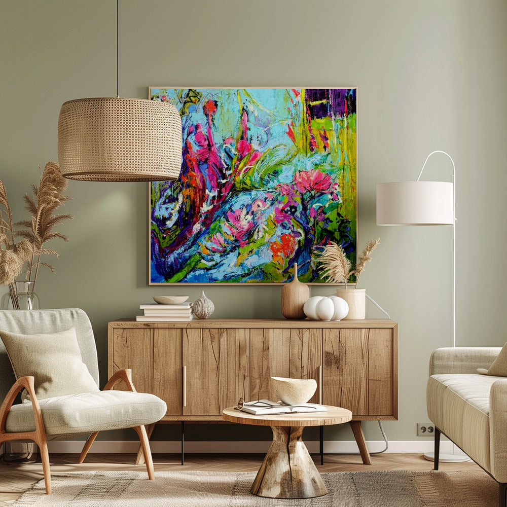 Botanische Ausstrahlung | Leinwand