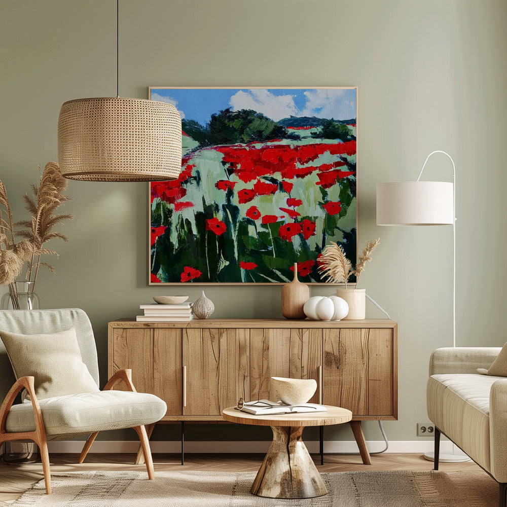 Mohnblumen | Leinwand