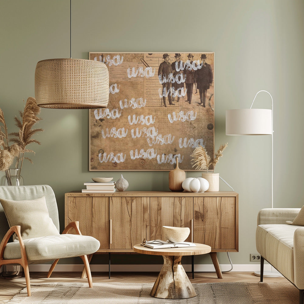 Vintage Echoes USA | Leinwand