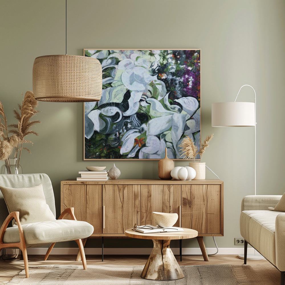Une Petite Fleur | Leinwand