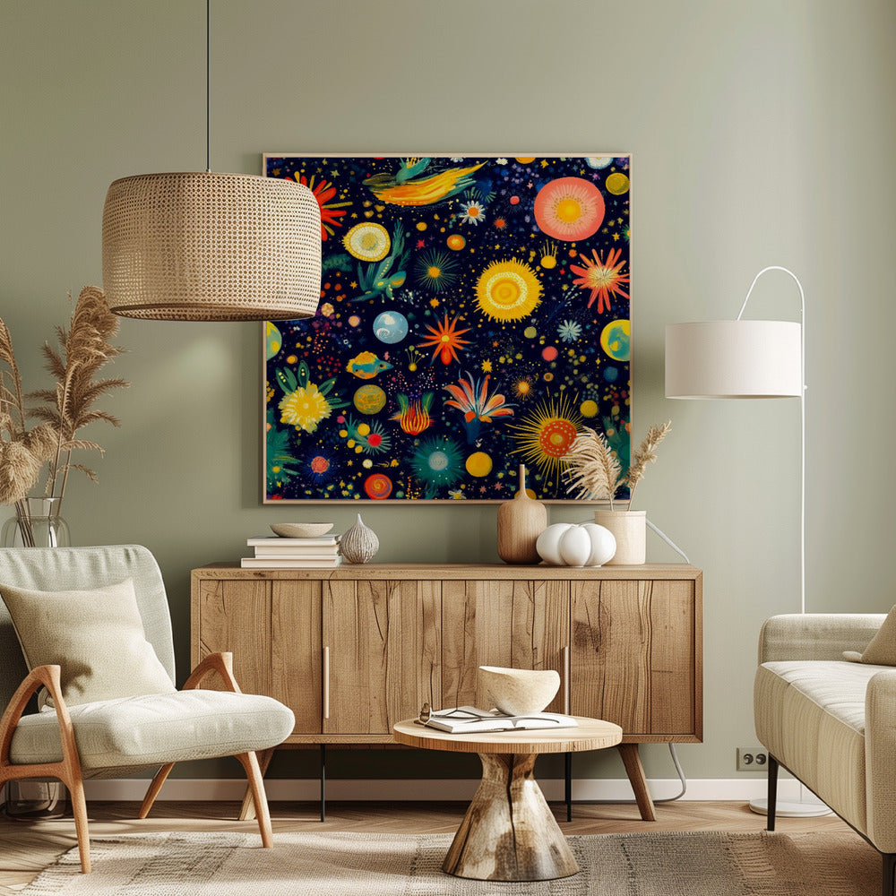 Solar Garden Dreams | Leinwand