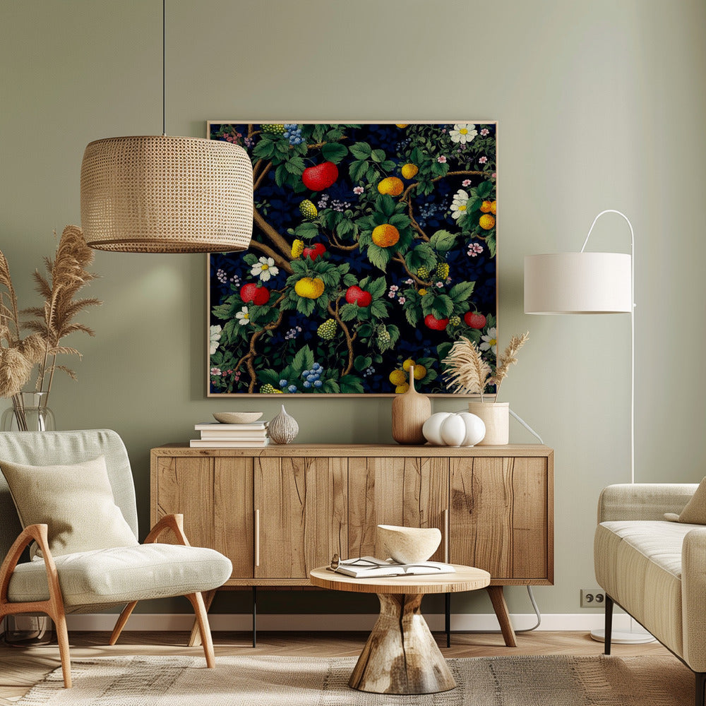 Lebendige Obstgartenfreude | Leinwand