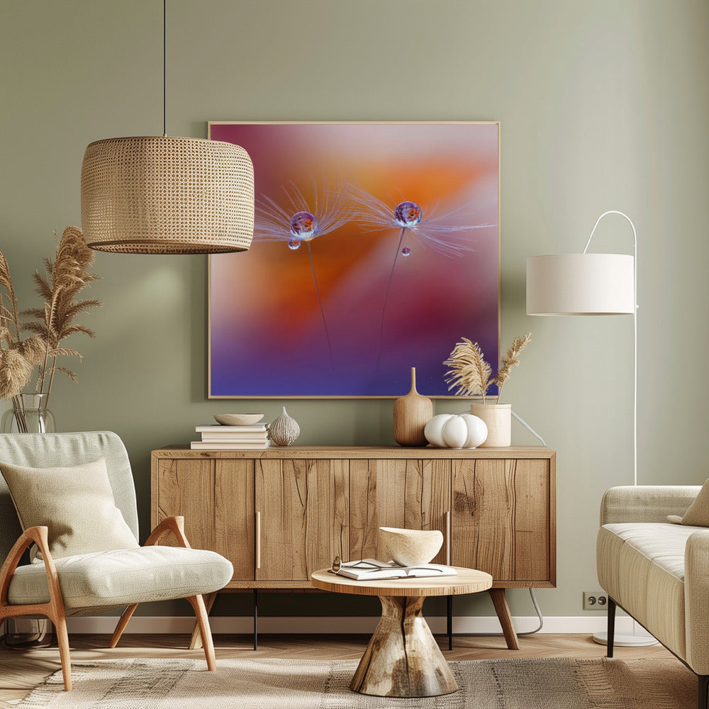 Zwei Welten | Leinwand